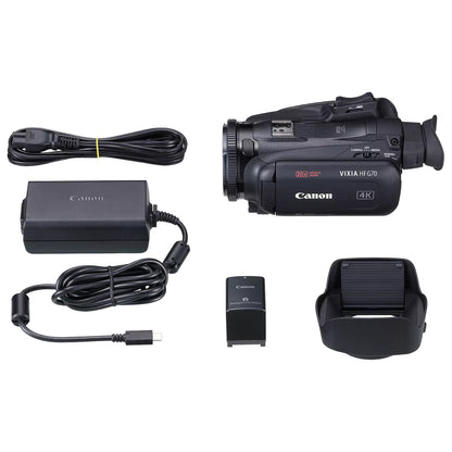Canon VIXIA HF G70 UHD 4K Camcorder components
