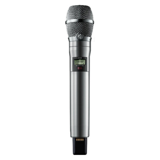 Shure ADX2/K11 Axient Digital Wireless Handheld Microphone Transmitter, Frequency: G57 (470-608 MHz) | Color: Nickel