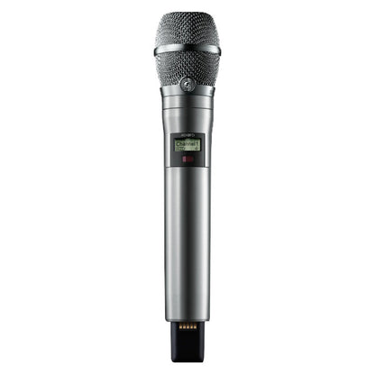 Shure ADX2FD/K11 Axient Digital Wireless Handheld Microphone Transmitter, Frequency: G57 (470-608 MHz) | Color: Nickel