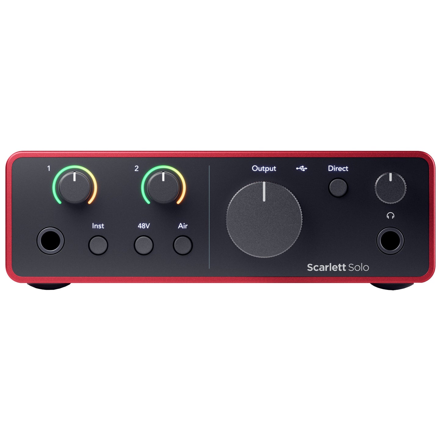 Focusrite Scarlett Solo 4th Gen USB-C Audio Interface front