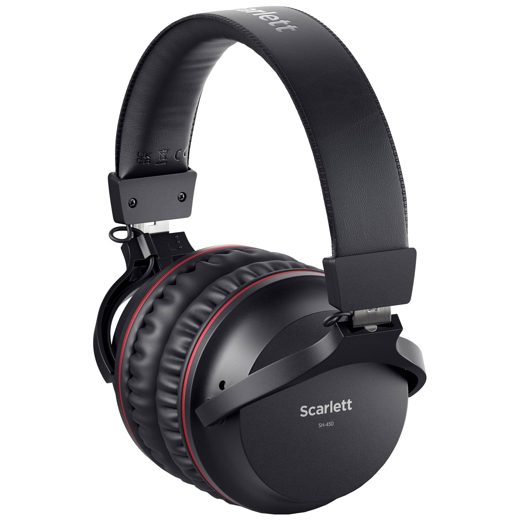 Focusrite Scarlett Solo Studio 4th Gen USB-C Audio Interface headphones