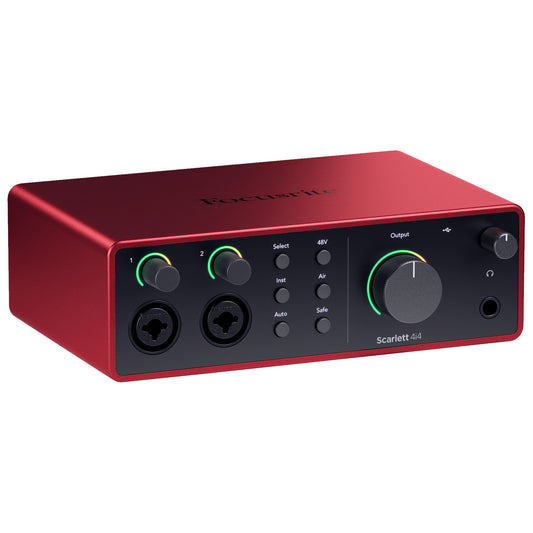 Focusrite Scarlett 4i4 4th Gen USB-C Audio Interface
