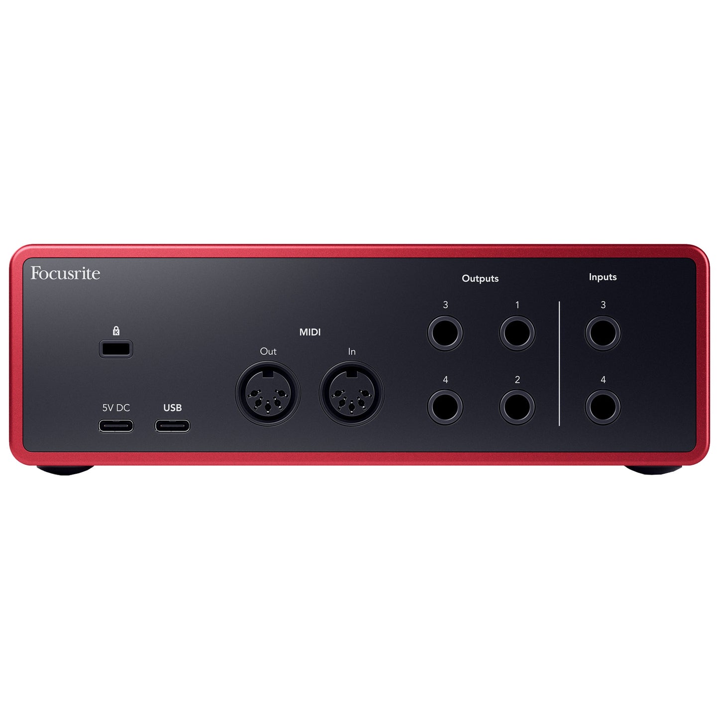 Focusrite Scarlett 4i4 4th Gen USB-C Audio Interface