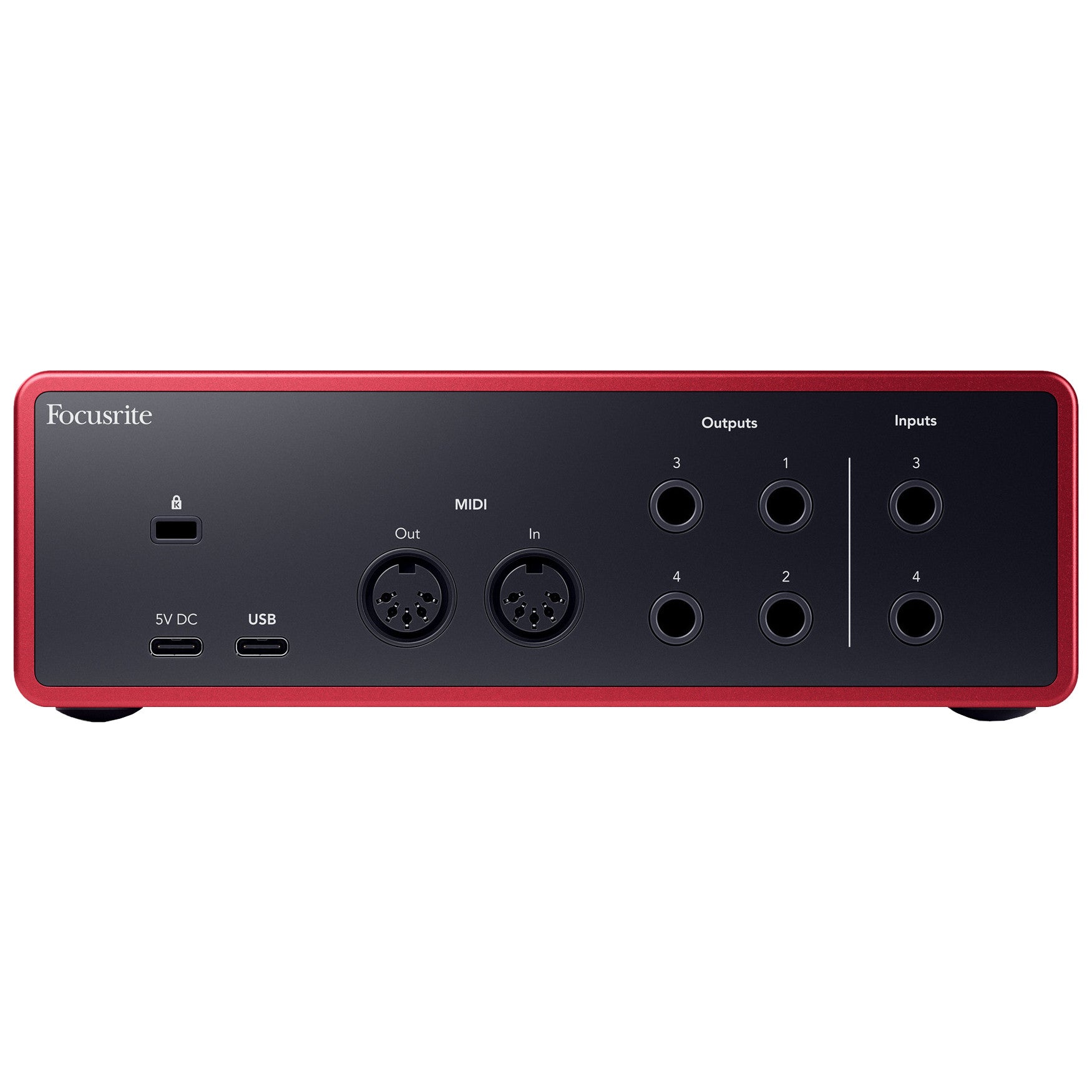 Focusrite Scarlett 4i4 4th Gen USB-C Audio Interface