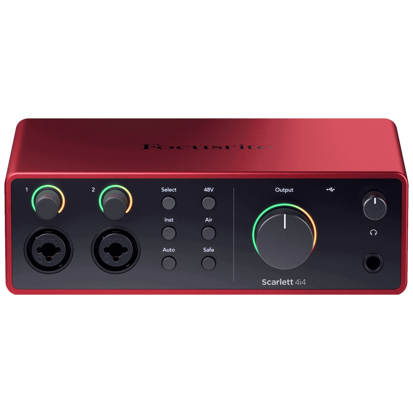 Focusrite Scarlett 4i4 4th Gen USB-C Audio Interface top