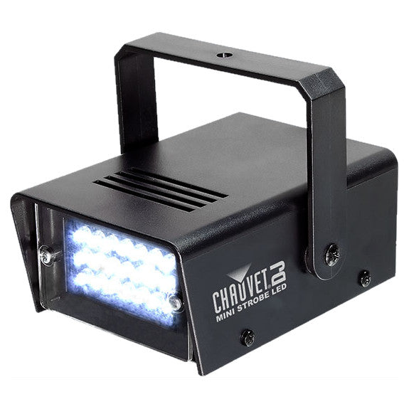 Chauvet DJ Mini Strobe LED Compact Strobe Light side