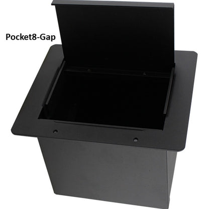 ProCo Sound Pocket8 Recessed Floor Input Pocket | 3/8" Gap/Slot