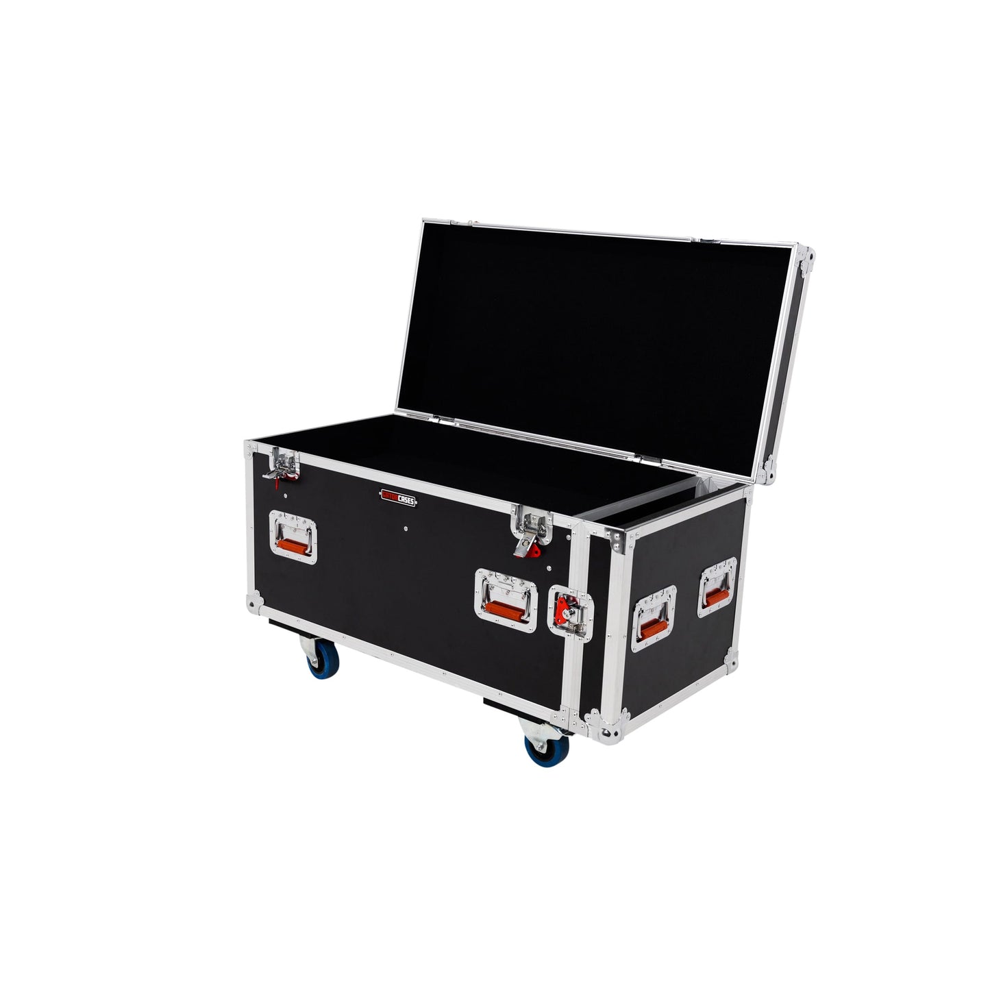 Gator GTOUR-MICSTAND-12 Flight Case For 12 Mic Stands