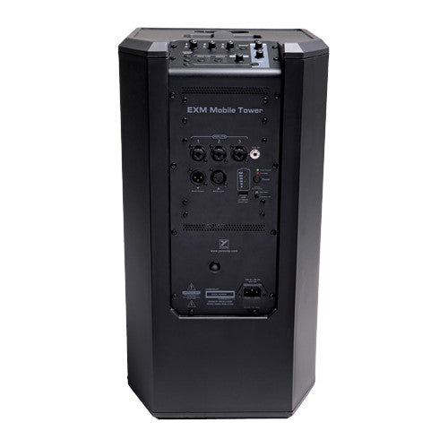 Yorkville EXM-Mobile-Tower Battery-Powered PA System back