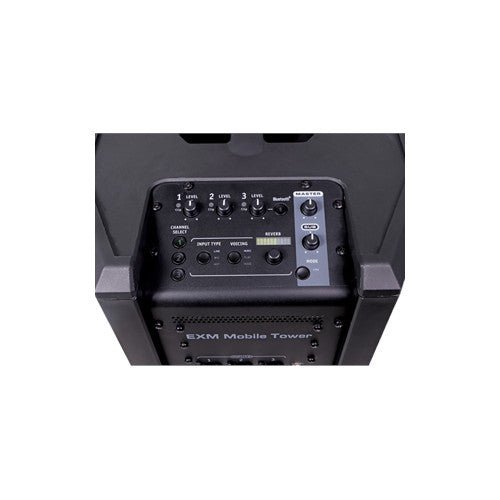 Yorkville EXM-Mobile-Tower Battery-Powered PA System detail 1