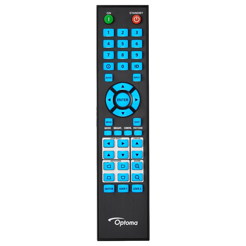 Optoma ZU725TST 7200 Lumen WUGXA Laser Projector remote lighted