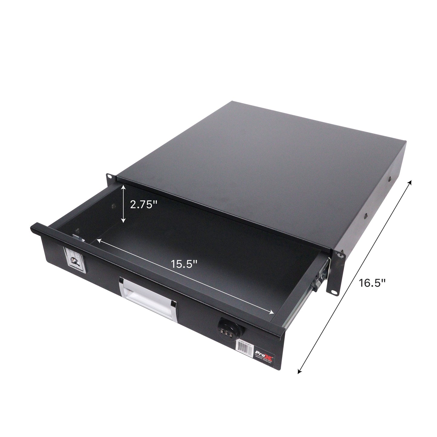 ProX T-2RD-18MK3 2U Rack Mount Sliding Drawer With Lock