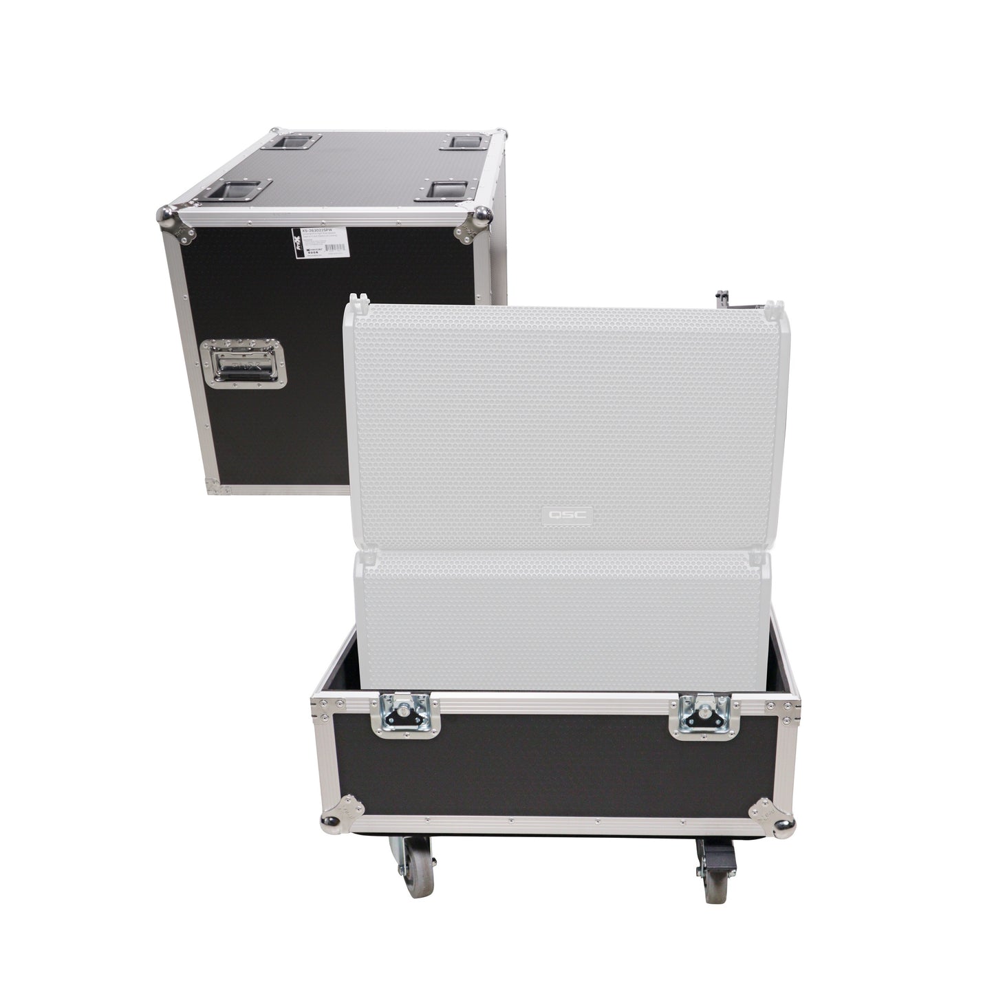 ProX XS-SP302622W Universal ATA Dual Speaker Flight Case