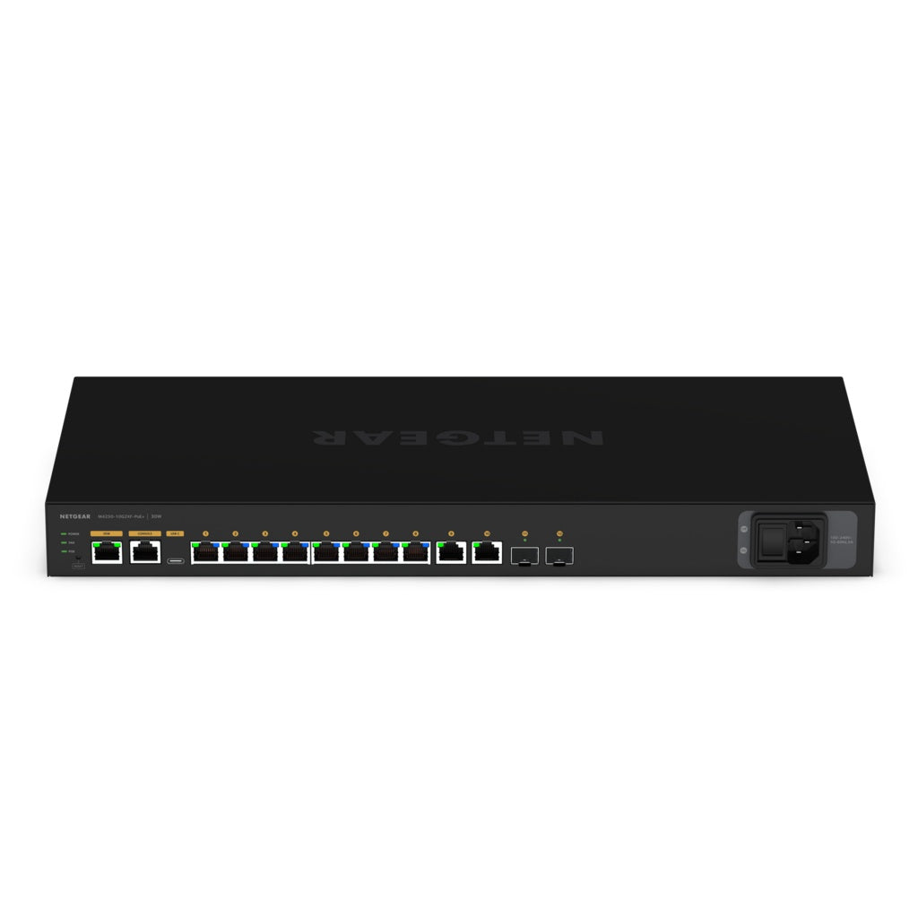 Biamp NMS-NG10GPX-AVB 10-Port Managed AVB Switch With PoE+