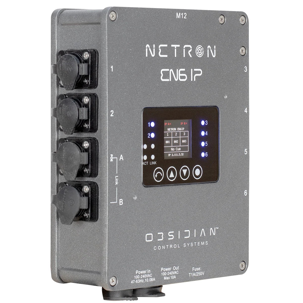 Elation NIP013 EN6 IP DMX Relay Node Six Universe