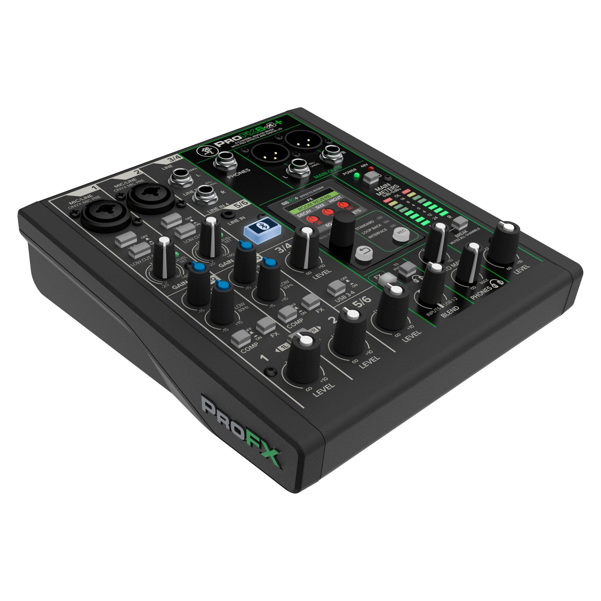 MACKIE ProFX6v3 アナログミキサー 6チャンネル 【付属品完備】 Mackie ProFX6v3+ 6-Channel Analog Mixer – SoundPro
