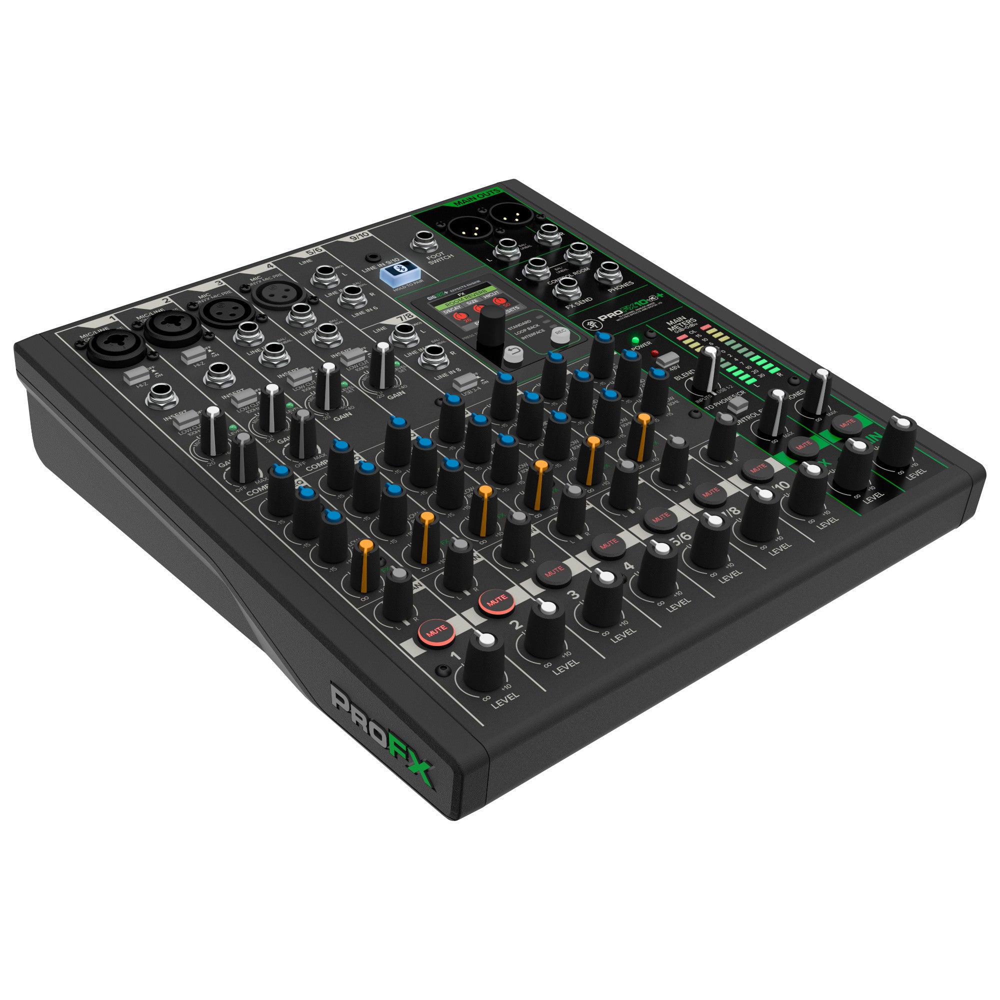 Mackie ProFX10v3+ 10-Channel Analog Mixer – SoundPro