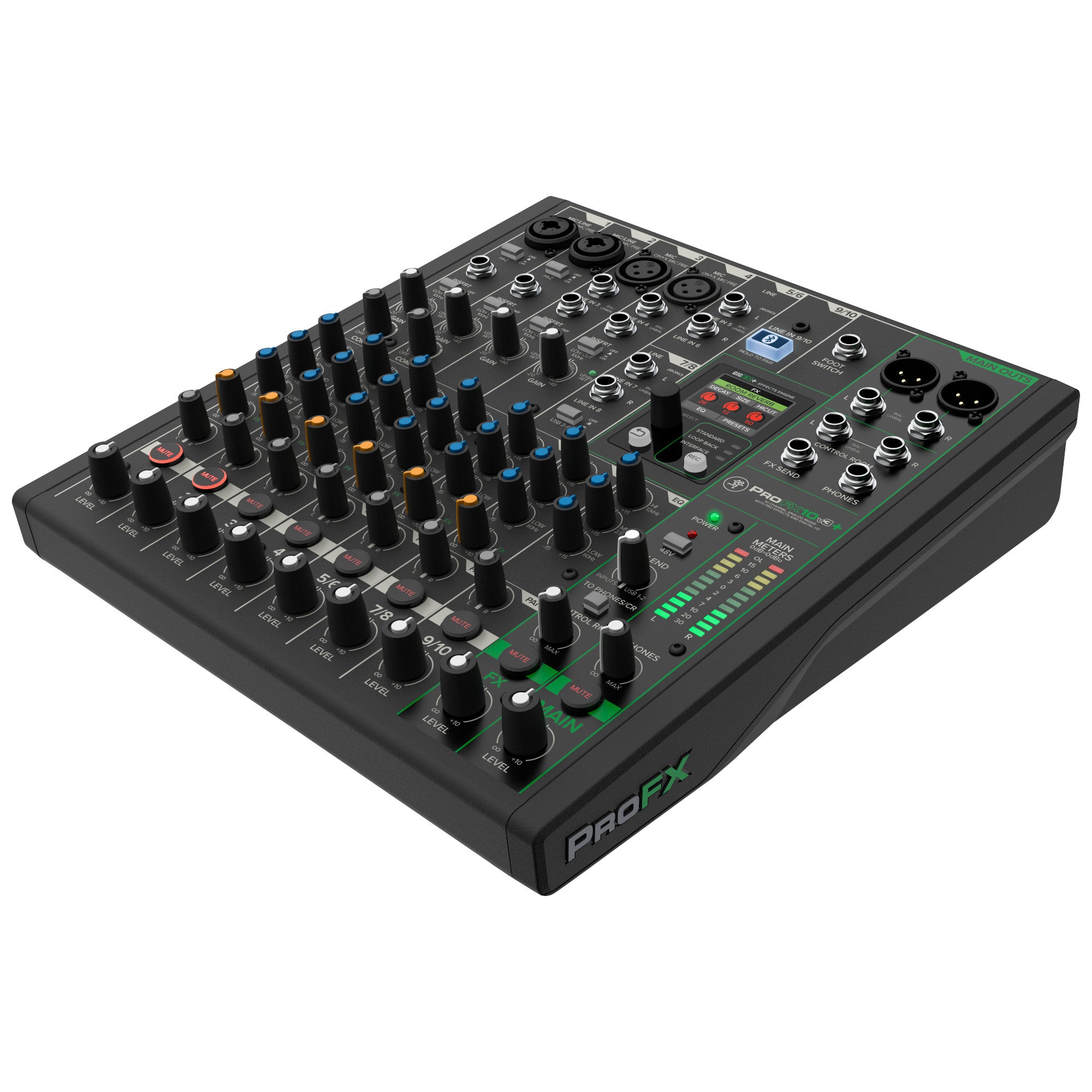 Mackie ProFX10v3+ 10-Channel Analog Mixer – SoundPro