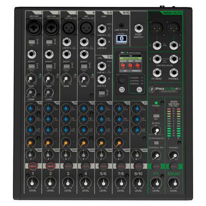 Mackie ProFX10v3+ 10-Channel Analog Mixer top