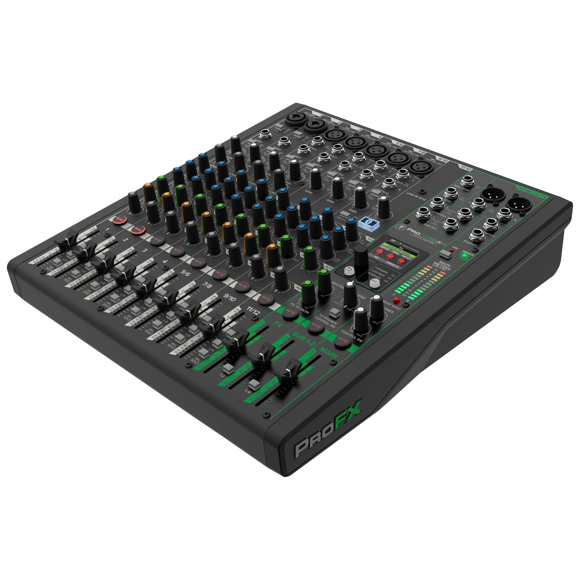 ③PRO FX12 v3 12チャンネルミキサー Mackie ProFX12v3+ 12-Channel Analog Mixer – SoundPro