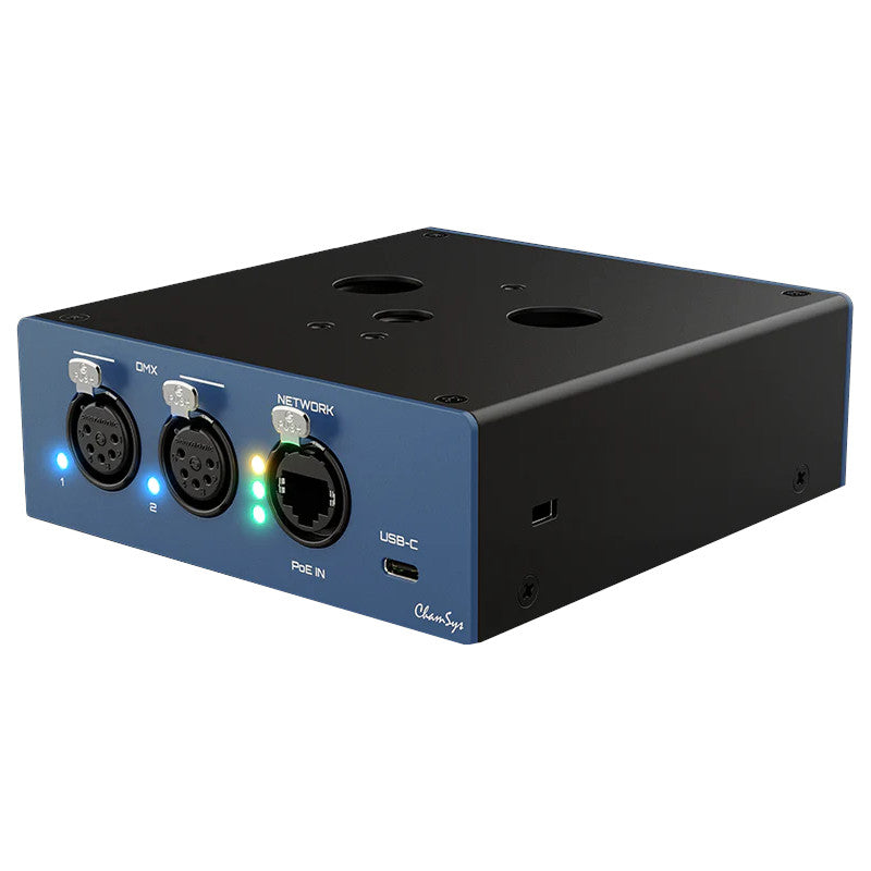 ChamSys GeNetix GN2 RDM Direct DMX 2-Port Node back