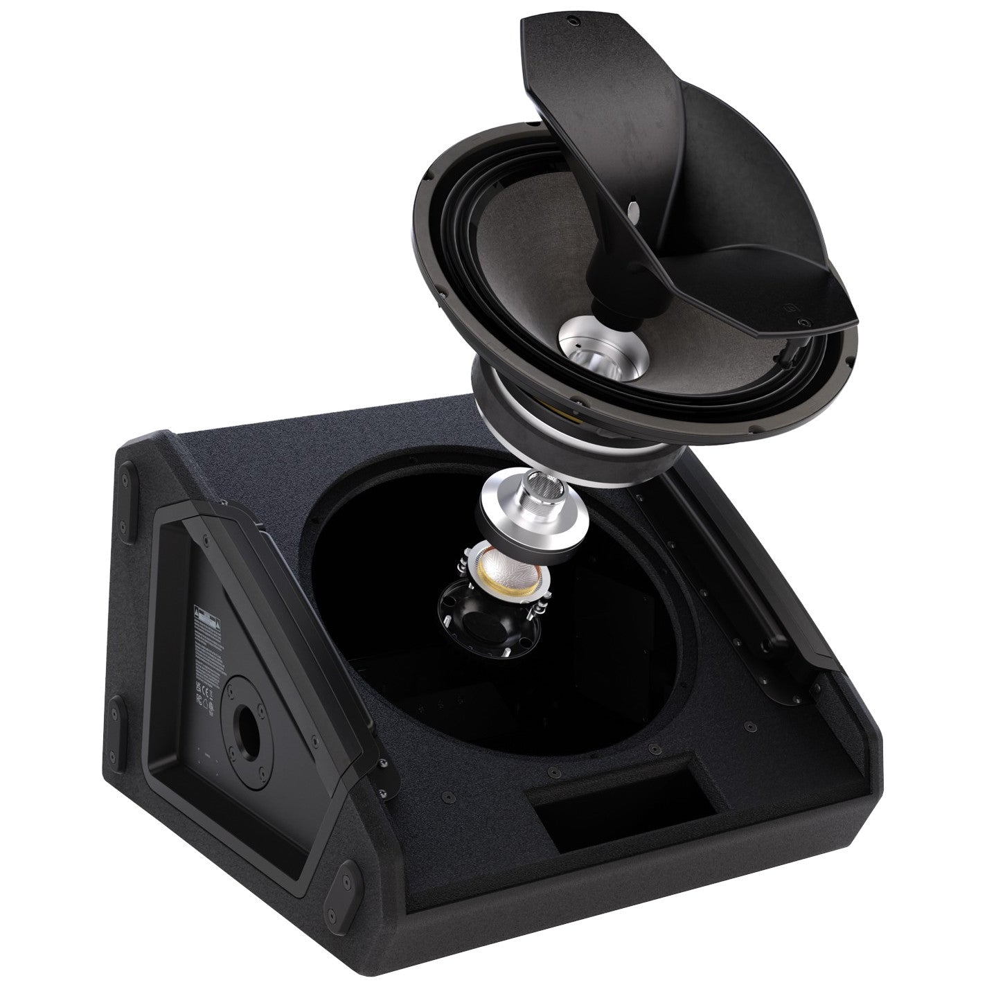 LD Systems MON 12 A G3 12-Inch Powered Stage Monitor components