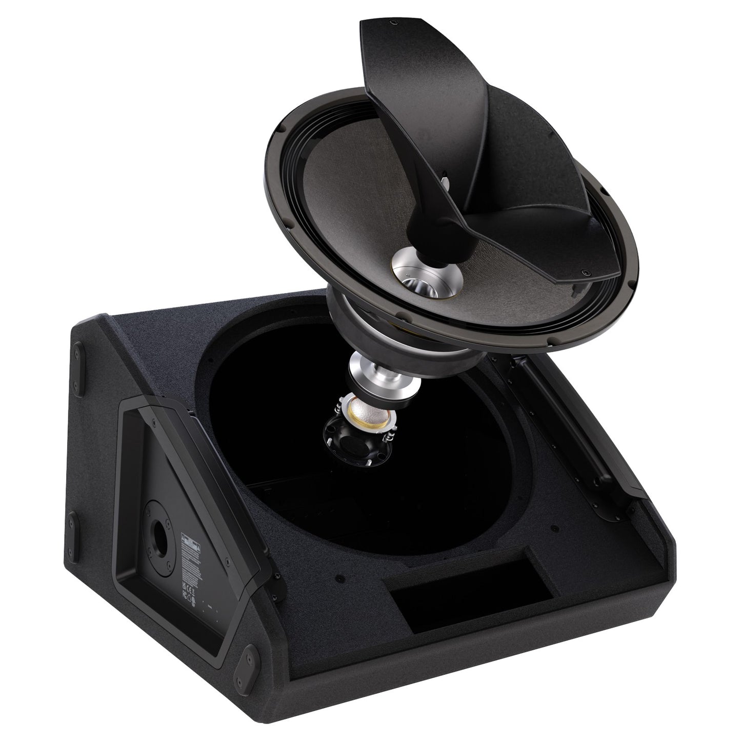 LD Systems MON 15 A G3 15-Inch Powered Stage Monitor components