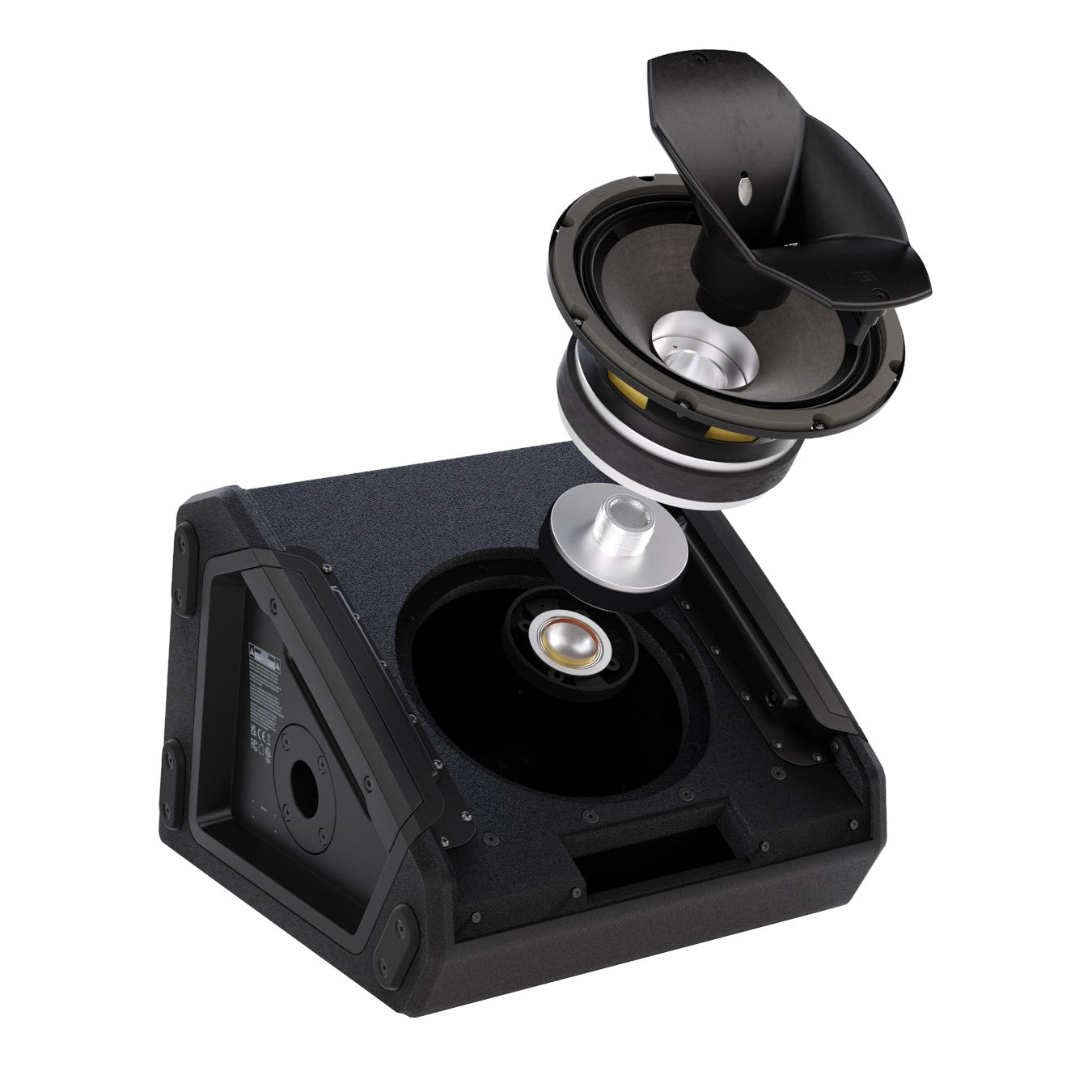 LD Systems MON 8 A G3 8-Inch Powered Stage Monitor components