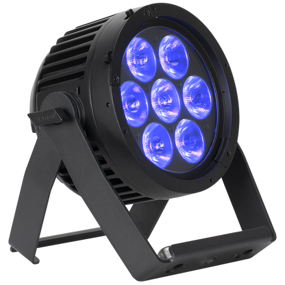 Elation SIX+ PAR S 7x20W RGBLA+UV IP65 LED Wash Light blue