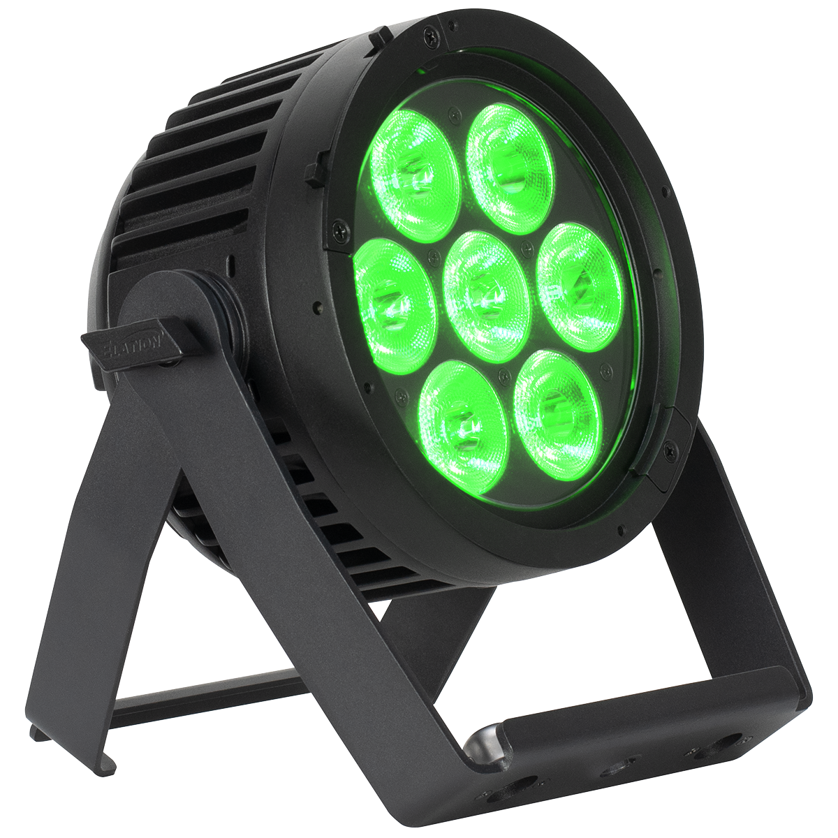 Elation SIX+ PAR S 7x20W RGBLA+UV IP65 LED Wash Light lime