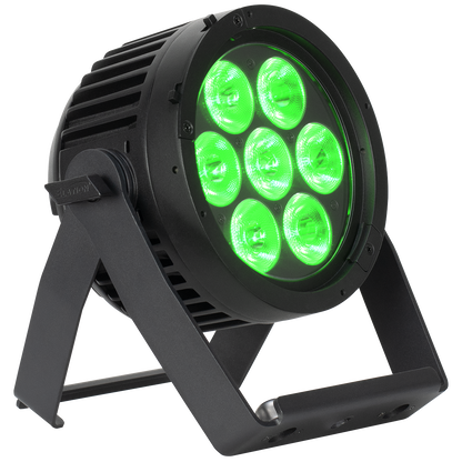 Elation SIX+ PAR S 7x20W RGBLA+UV IP65 LED Wash Light lime