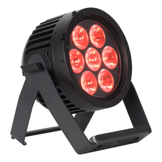 Elation SIX+ PAR S 7x20W RGBLA+UV IP65 LED Wash Light red