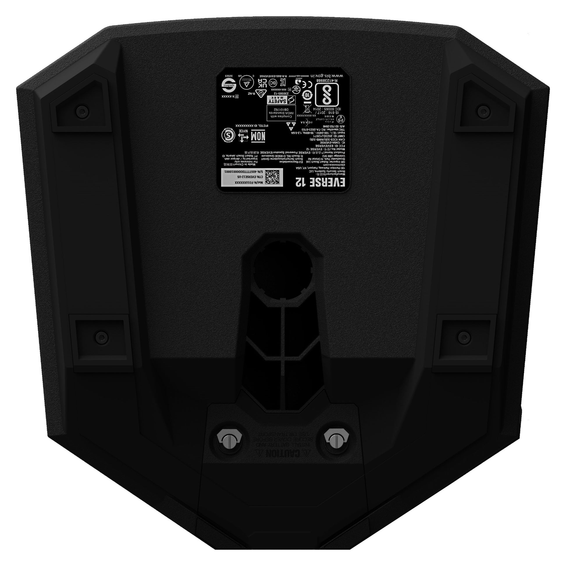 Electro-Voice EVERSE12-US 12-Inch Battery-Powered Speaker bottom