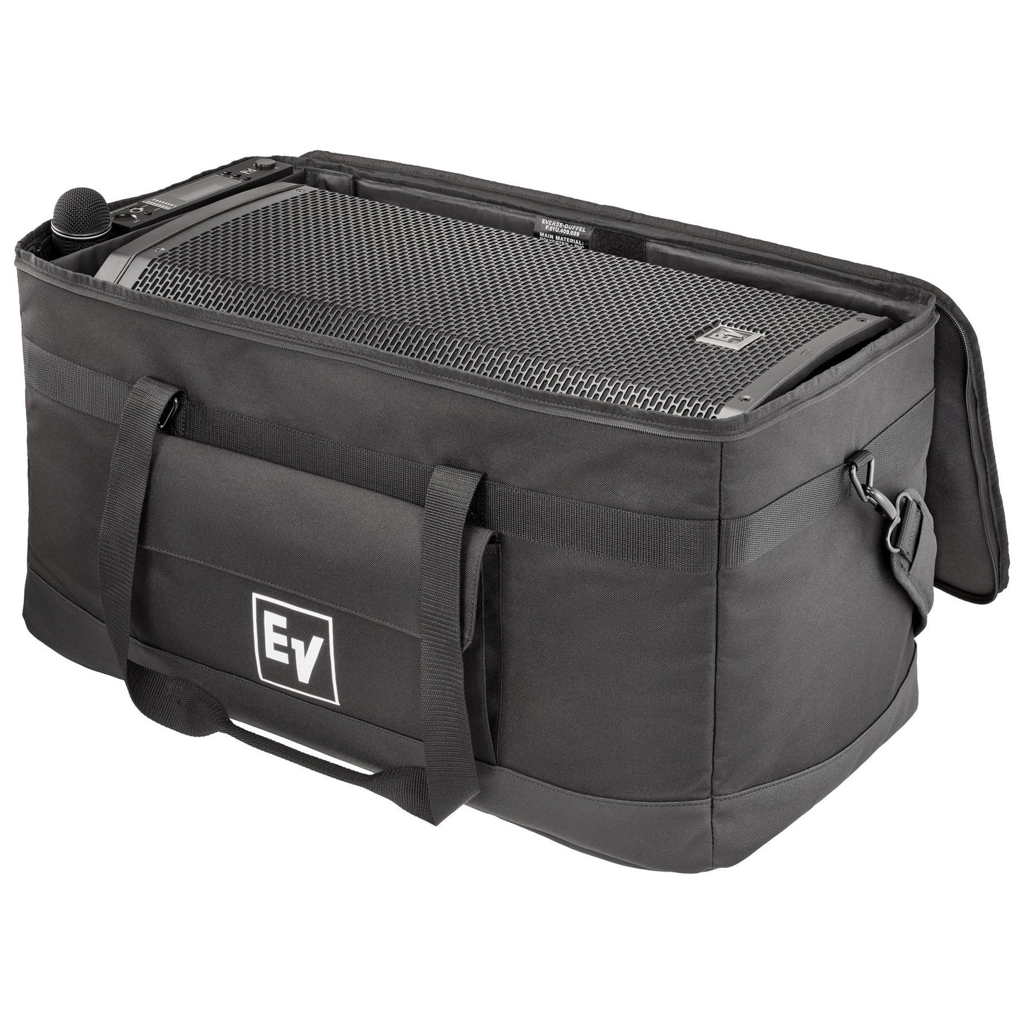 Electro-Voice EVERSE-DUFFEL Padded Duffel Bag with one speaker