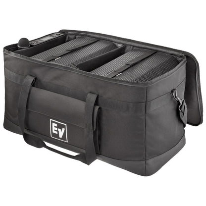 Electro-Voice EVERSE-DUFFEL Padded Duffel Bag with two speakers