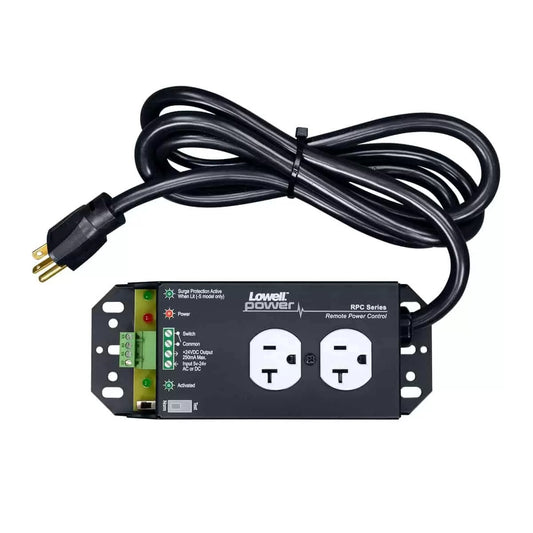 Lowell RPC-20-SCD Remote Power Control With Surge Suppression