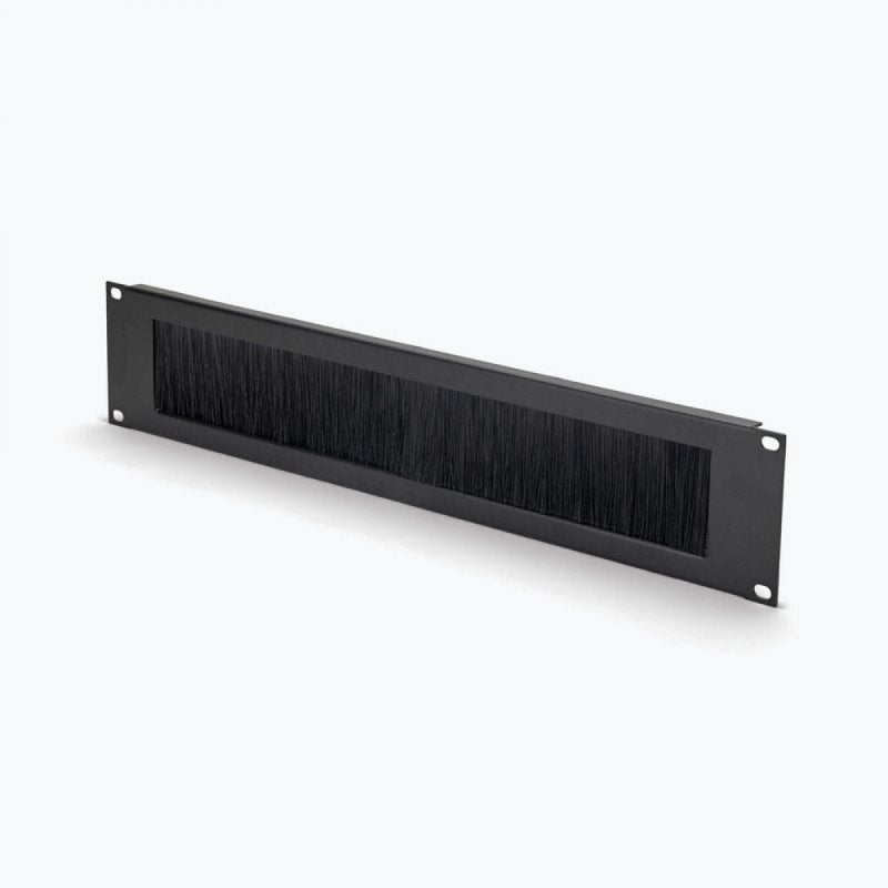 On-Stage TMP-RPBR2000 2U Steel Brush Rack Panel With Cable Pass-Through