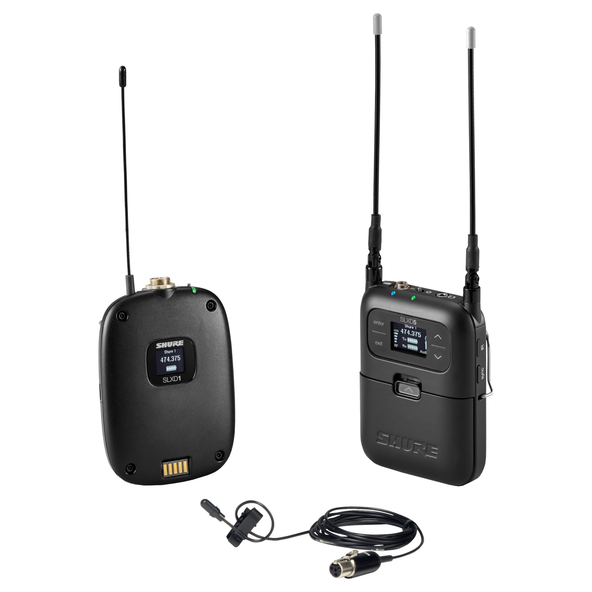 Shure SLXD15/DL4B Portable Digital Wireless Lavalier System