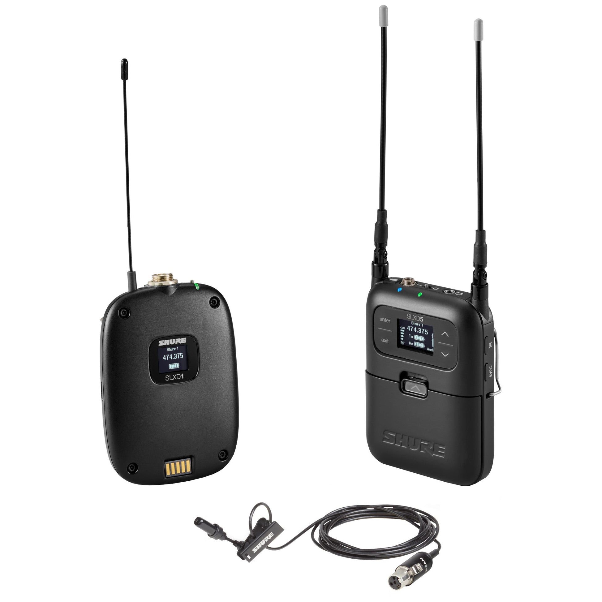 Shure SLXD15/UL4B Portable Digital Wireless Lavalier System