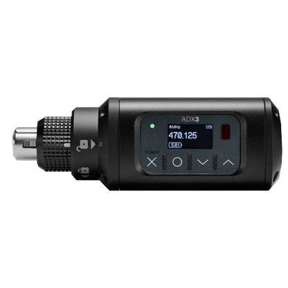 Shure ADX3=-G57 Axient Digital Plug-On Transmitter horizontal