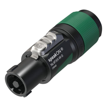 Neutrik NL4FXX-W-S 4-Pole speakON Cable Connector