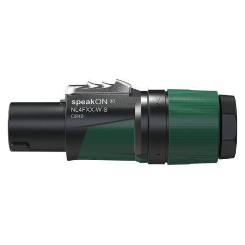 Neutrik NL4FXX-W-S 4-Pole speakON Cable Connector side