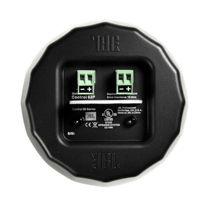 JBL Control 62P Ultra-Compact Mid-High Satellite Pendant Speaker back
