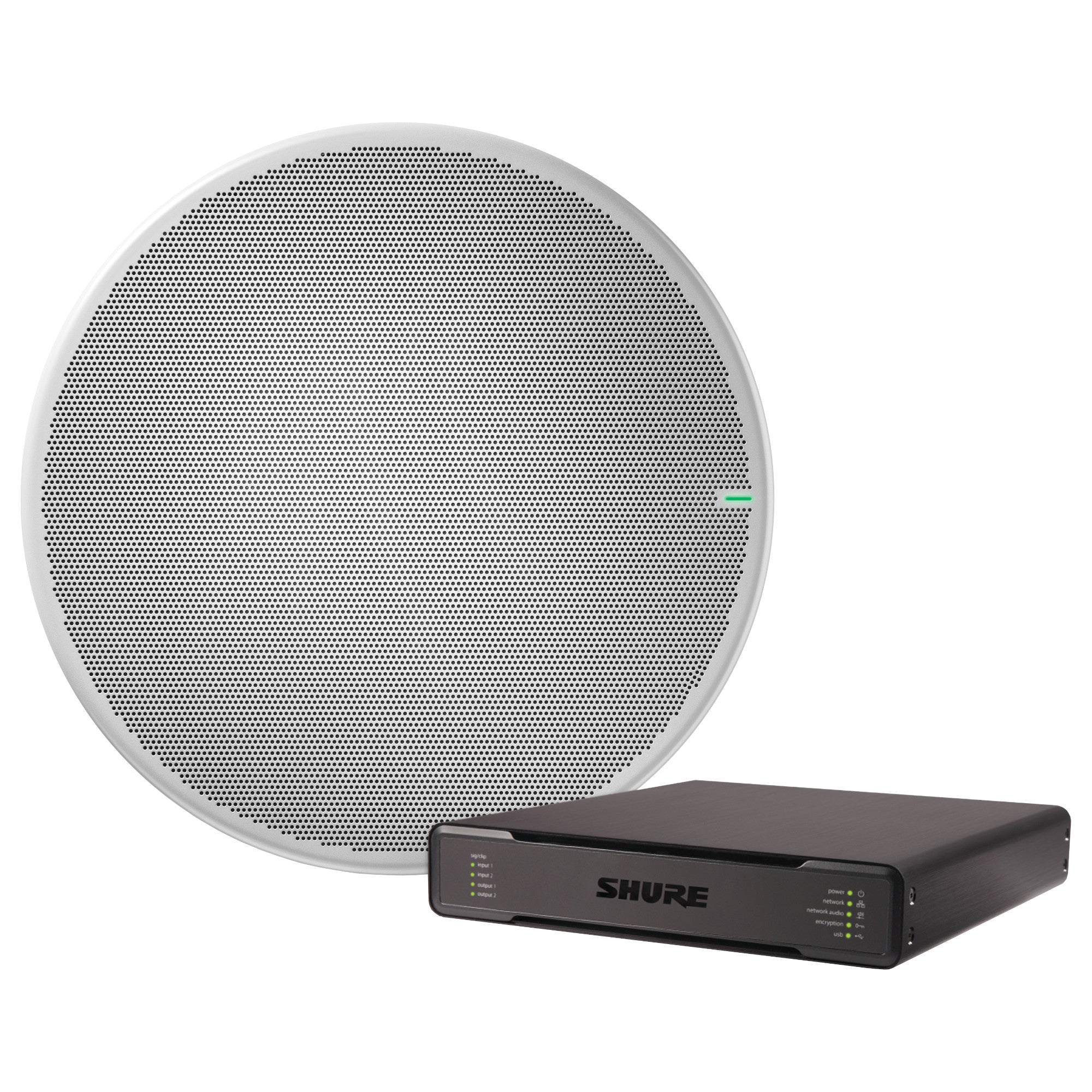 Shure MXA920 + P300-IMX AV Conferencing Bundle | Color: Aluminum