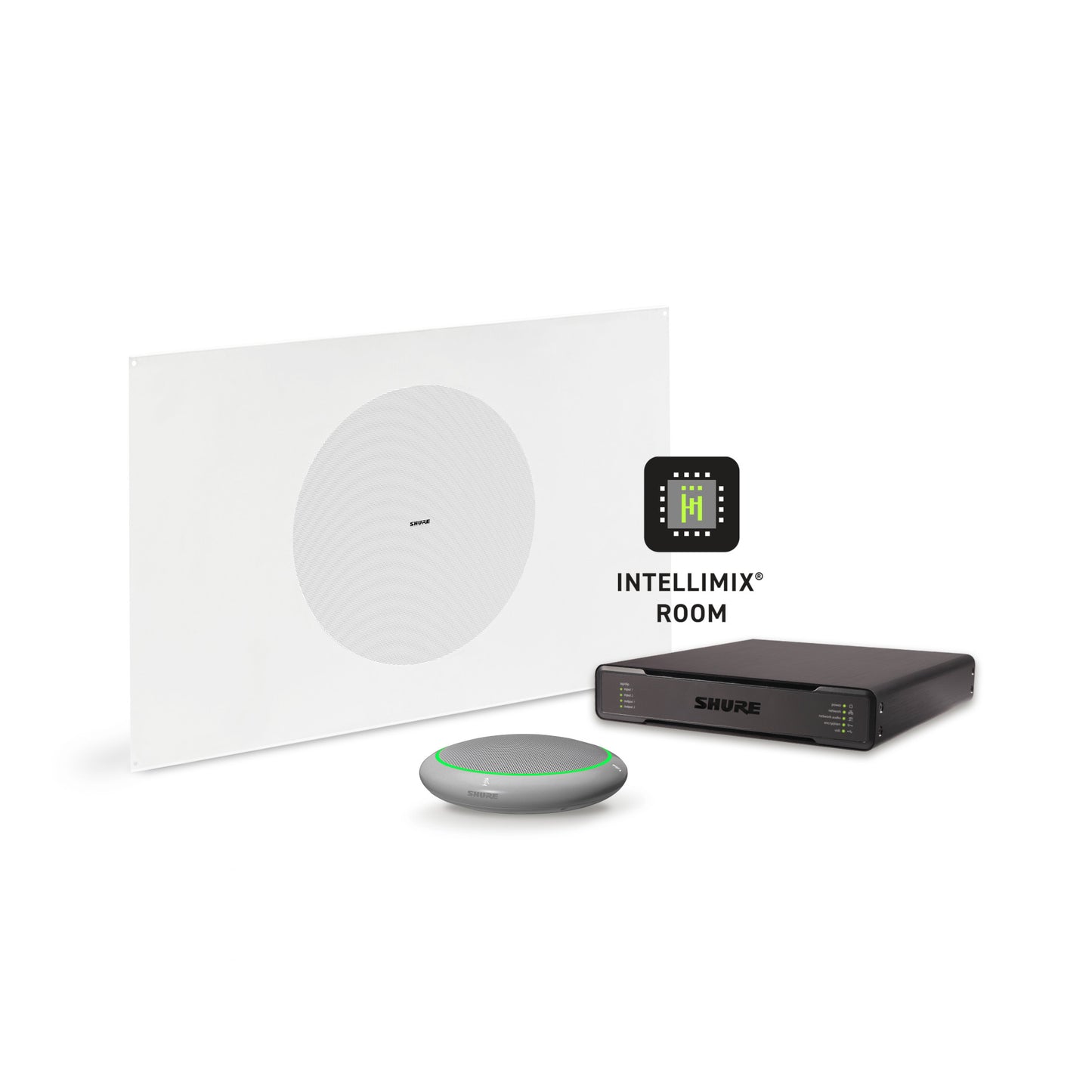 Shure Microflex Ecosystem 310P AV Conferencing Bundle | Color: Aluminum