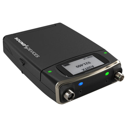 Sound Devices A20-TX Digital Wireless Bodypack Transmitter top left