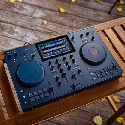 AlphaTheta OMNIS-DUO Portable All-in-One DJ System lifestyle