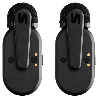 Shure MoveMic Two Wireless Clip-On Microphones (Pair) back