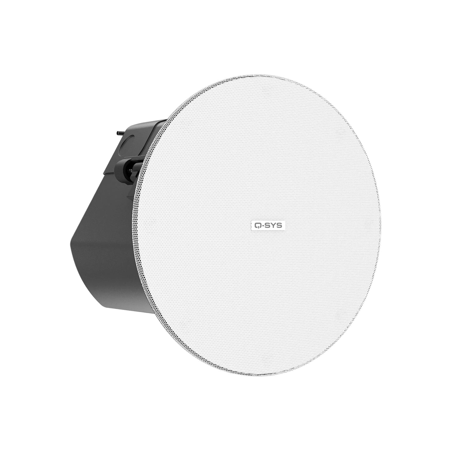 Q-SYS AcousticDesign 4.5" Two-Way Ceiling Speaker | Zero Bezel | White