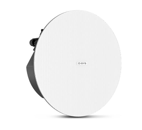 Q-SYS AD-C4T-LPZB-WH 4.5-inch 2-way Ceiling Speakers